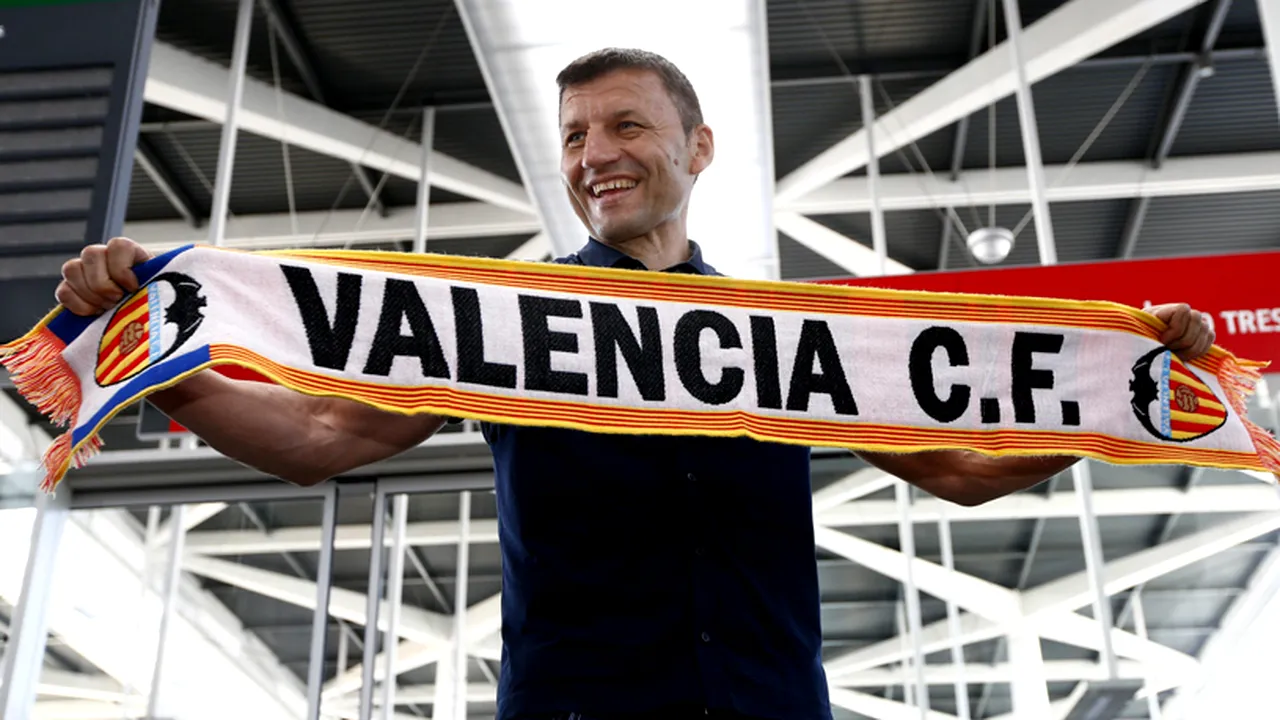 Miroslav Djukic, noul antrenor al echipei FC Valencia