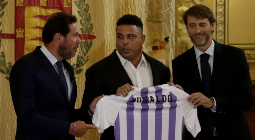 OFICIAL | Ronaldo Nazario a devenit patron de club: va concura cu Barcelona și Real Madrid în acest sezon