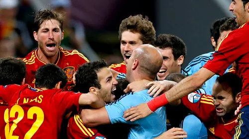 „Îndrăzneala și răbdarea au învins, campionii își doresc al treilea trofeu!”** Ce spune presa din Spania și Portugalia după prima semifinală de la Euro 2012