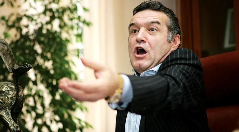 Gigi Becali către suporterii Stelei: 