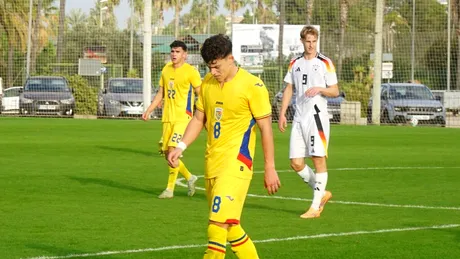 Au mers să joace fotbal, dar s-au simțit ca la tenis! Tricolorii sub 20 de ani au fost umiliți de Germania cu ”set” la zero