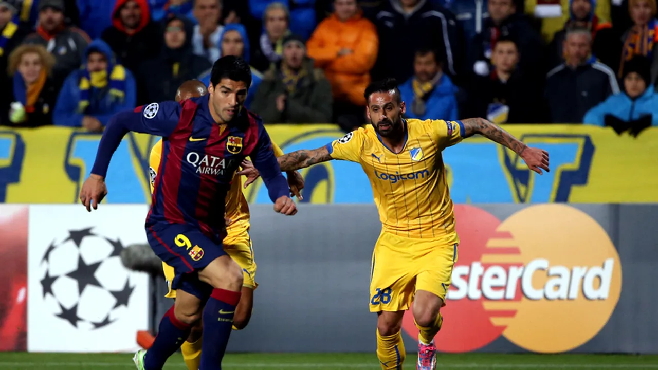 VIDEO | Luis Suarez a marcat primul său gol într-un meci oficial pentru Barcelona. La 27 de ani, uruguayanul are doar două reușite în Liga Campionilor
