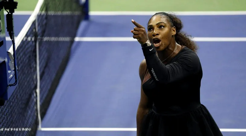 Decizia finală a arbitrilor din tenis, după scandalul provocat de Serena: 