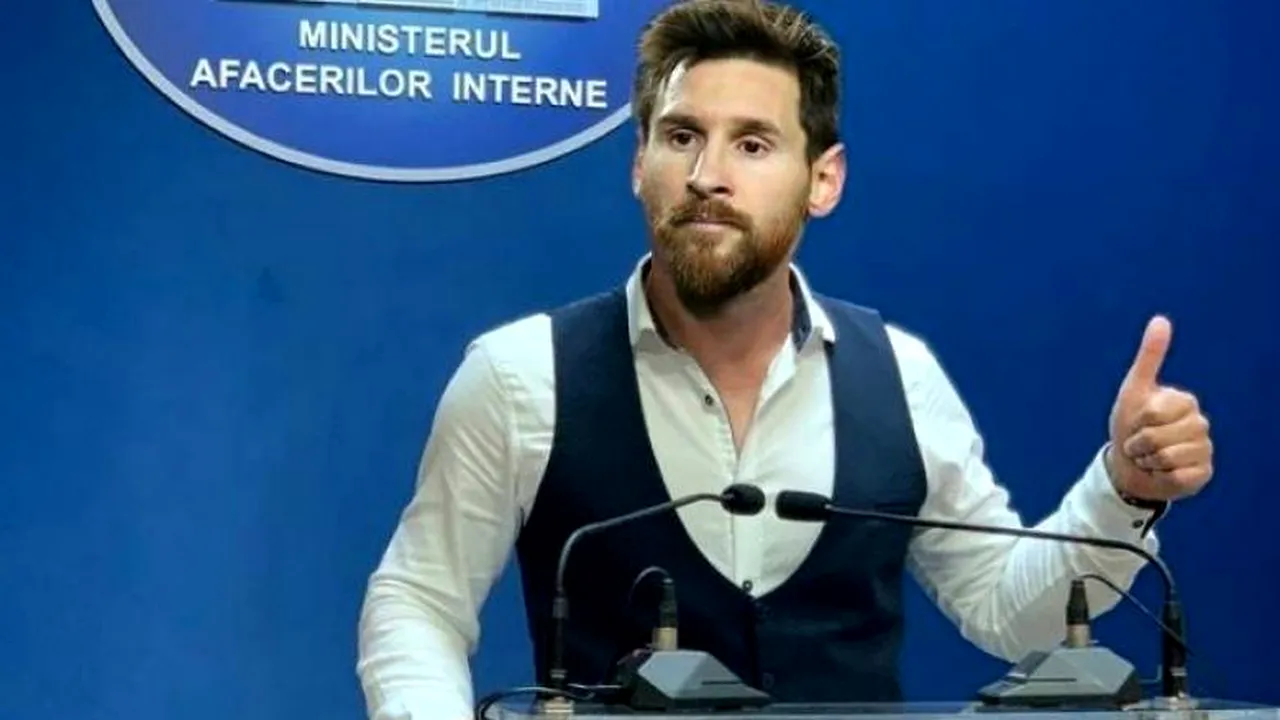 Ministerul Afacerilor Interne a șters postarea în care anunța că refuză „transferul” lui Leo Messi. Motivul care a determinat această decizie radicală