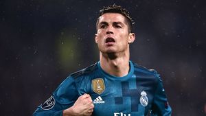FOTO & VIDEO | Ronaldo nu-i va uita niciodată! Ultima nebunie pentru CR7: tablou imens cu "foarfeca" din Real - Juve