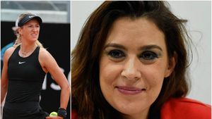 Comentatorul britanic care a spus, pe post, că Bartoli este urâtă lovește din nou. Azarenka a rămas uimită când a urmărit reluarea meciului său