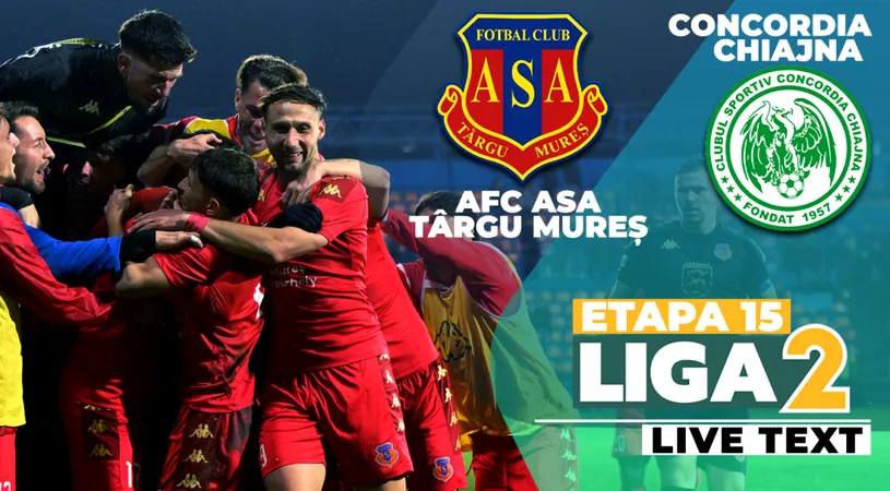 Concordia Chiajna iese neînvinsă și fără gol primit de pe terenul puternicei AFC ASA Târgu Mureș. Ilfovenii rămân tot în afara locurilor calificabile în play-off