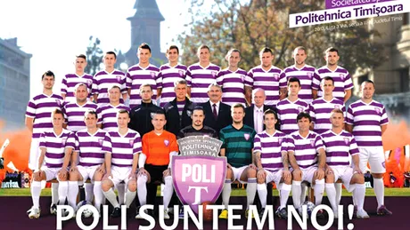 ASU Poli Timișoara,** echipa romantică a vremurilor noastre: elevii, studenții și profesorii devin egali în tricoul alb-violet