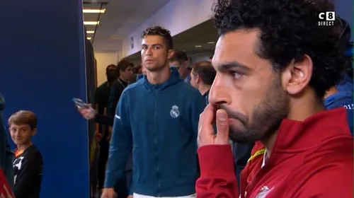 Înaintea meciului l-a privit ca pe un inamic, în cel mai greu moment a servit o lecție. FOTO | Gestul lui Ronaldo când rivalul Salah a ieșit cu lacrimi în ochi de pe teren