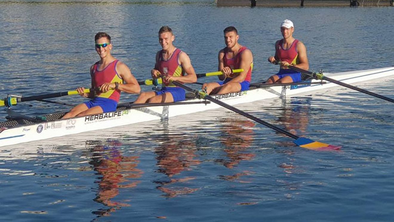 Argint și bronz pentru România la Cupa Mondială de canotaj de la Linz