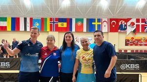 Născută campioană! La 63 de ani, Maria Gaftea a urcat de patru ori pe podium la turneul internațional de tenis de masă Antalya International Masters. SPECIAL