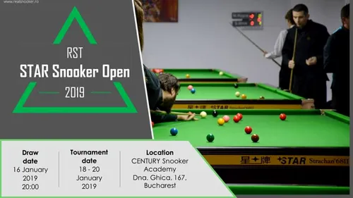 Începe sezonul de snooker în România! Premii, transmisie și comentariu live