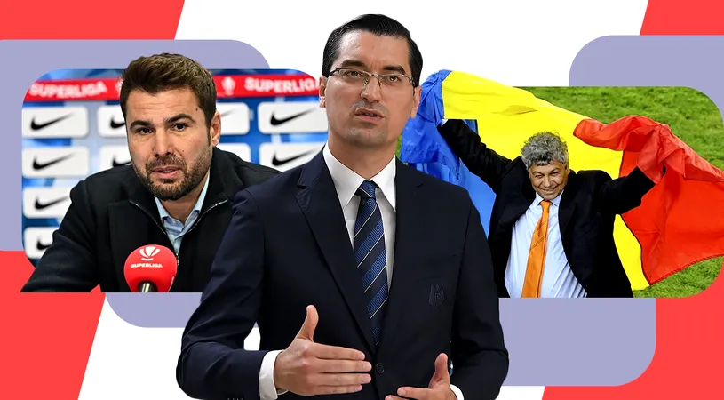 Planul genial al lui Răzvan Burleanu: Adrian Mutu va fi selecționerul României, iar Mircea Lucescu va fi managerul loturilor naționale! EXCLUSIV