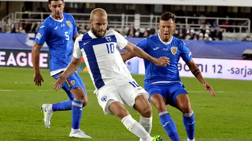 Finlanda - România 1-1. „Tricolorii” rămân pe ultimul loc în Grupa B3 din Liga Națiunilor, dar scapă pentru moment de retrogradare