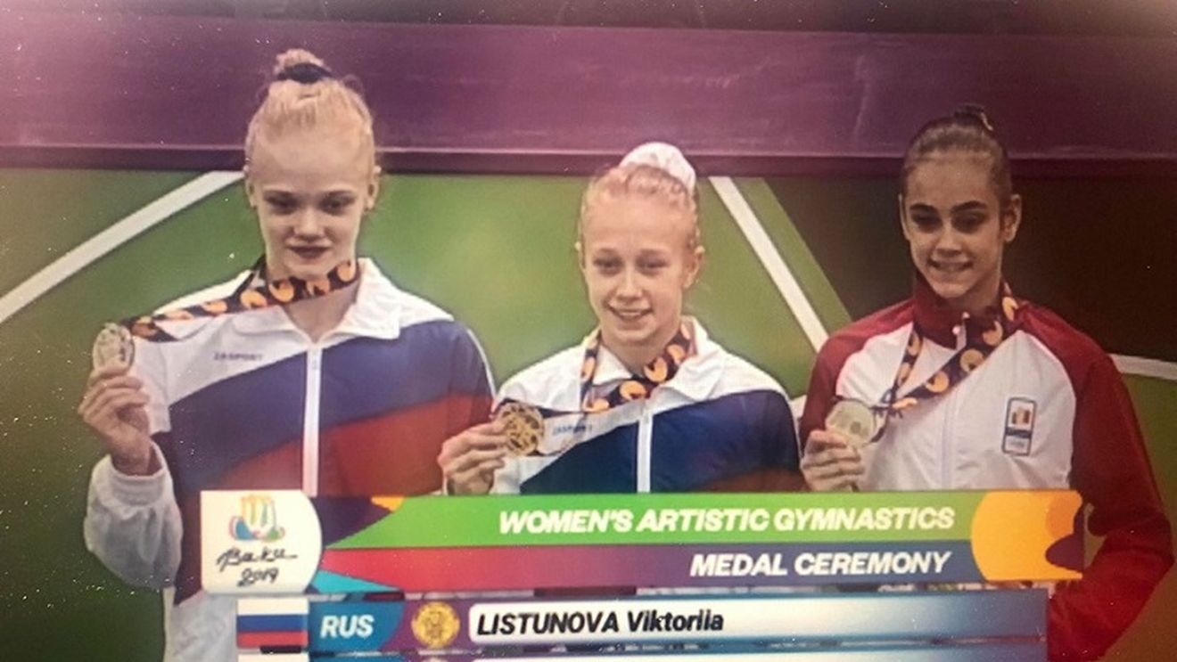 PERFORMANȚĂ‚ | Medalii pentru gimnastele Ioana Stănciulescu și Silvia Sfiringu, la Festivalul Olimpic al Tineretului European de la Baku