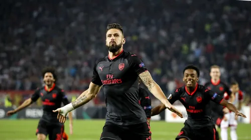 VIDEO | Golul anului în Europa! Giroud a finalizat o acțiune de toată frumusețea în meciul cu Steaua Roșie