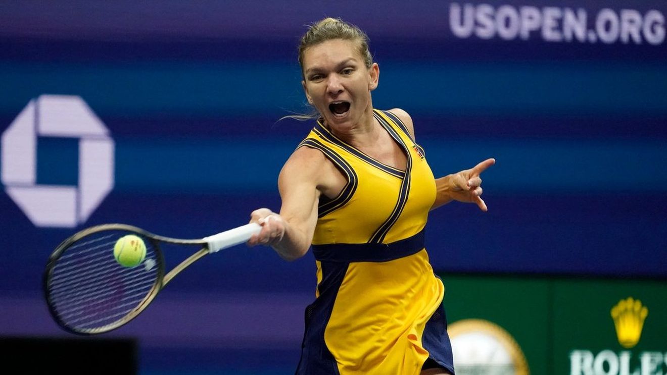 Simona Halep a jucat cu capul în turul 2 la US Open! Statistică incredibilă: a alergat mai puțin decât adversara