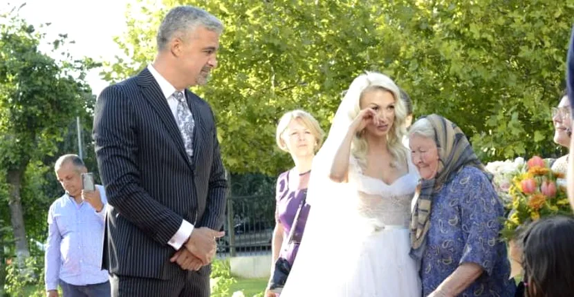 Andreea Bălan, în lacrimi în ziua nunții! Cine a făcut-o pe artistă să plângă