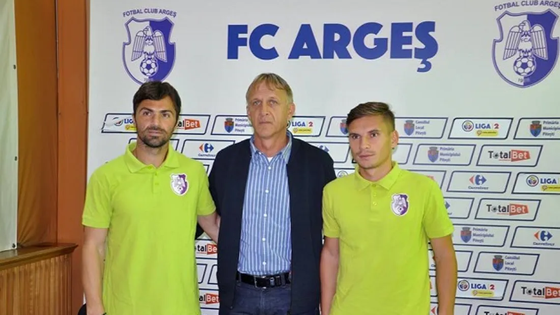 Rareș Enceanu și Vasile Gheorghe, prezentați oficial la FC Argeș.** Ambii jucători nu văd coborârea în Liga 2 ca un pas înapoi și-și propun victoria în derby-ul cu Petrolul