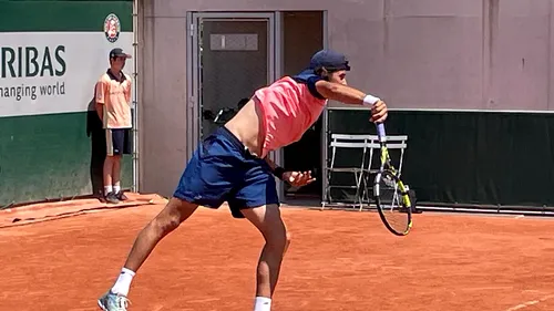 Alex Coman, senzația românescă de la Roland Garros, se pregătește de Bacalaureat: „Fac 4-5 ore de meditație cu bunica” | VIDEO EXCLUSIV. CORESPONDENȚĂ DE LA ROLAND GARROS