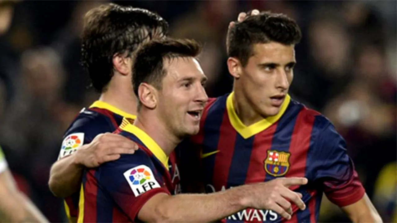 Ce revenire pentru Messi: Barca - Getafe 4-0! Argentinianul a marcat o dublă, la fel și Fabregas! Marica a fost titular