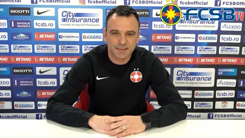 „Agresivitate”, cuvântul de ordine pentru Toni Petrea înaintea meciului cu Chindia! Ce spune antrenorul FCSB despre criza lui Florinel Coman | VIDEO