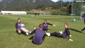 VIDEO Pantilimon este șeful "portăreilor" de la City!** Gestul care arată că românul este știut de frică de colegii din lotul campioanei Angliei