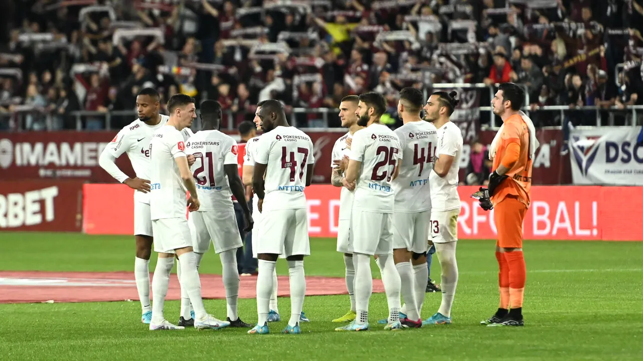 CFR Cluj se pregătește să mai vândă un jucător. „Sunt discuții!” Unde ar putea ajunge atacantul și câți bani cere Neluțu Varga