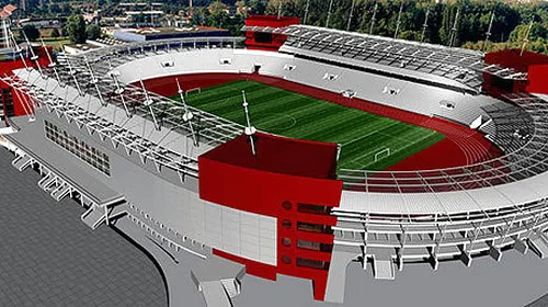 Încă o promisiune de reconstrucție a arenei Dinamo. Elisabeta Lipă: „Vom face un stadion modern de 30 de mii de locuri”. La începutul anilor ’90, Vasile Ianul le arăta fanilor o machetă a stadionului din Napoli