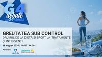 Dezbaterea „Greutatea sub control – de la dieta la tratamente” – seria G4Debate by G4Media