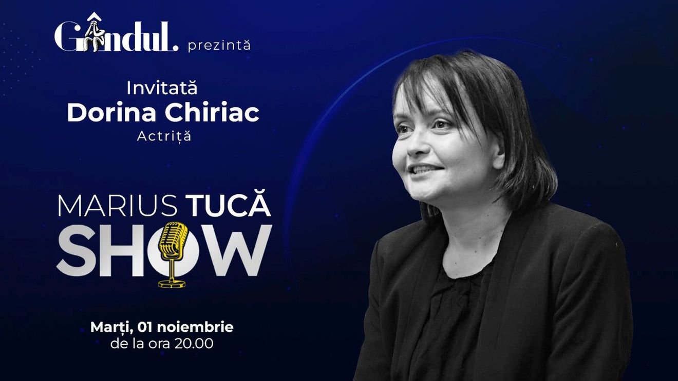 Marius Tucă Show începe marți, 01 noiembrie, de la ora 20.00, live pe gândul.ro