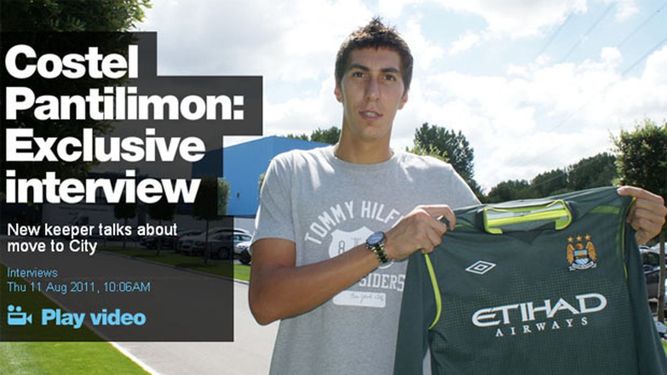 VIDEO Primul interviu dat de Pantilimon în Anglia!** "United, Inter și Arsenal l-au vrut înainte să ajungă aici!" Vezi cum îl prezintă City