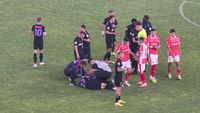 Baraj Dinamo – FCSB cu scenariu teribil: primul gol, solicitare de penalty la Musi iar Olaru e plin de sânge!