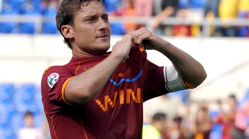 Totti: „Vreau să câștig din nou Gheata de Aur”