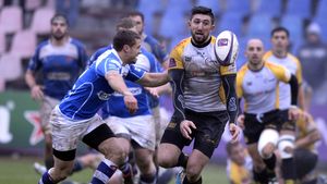 "Americanu" i-a salvat pe români la Paris. „Lupii" au fost învinși de Stade Francais, 12-47. Vlaicu a marcat toate punctele românilor