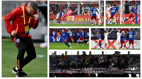 Steaua întoarce Sepsi OSK pe final și urcă din nou pe loc de play-off în Liga 2. Cum i-a motivat Daniel Oprița pe jucători la pauză