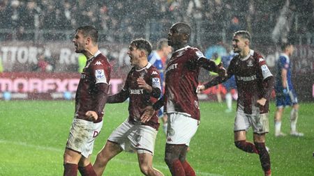 Borisav Burmaz, gol de de senzație contra Oțelului! Sârbul marchează pentru al 3-lea meci la rând