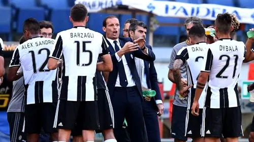 Juventus Torino a ajuns la 26 de victorii consecutive pe propriul teren în campionat