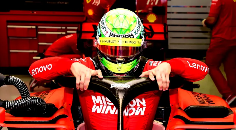 Un nou Schumacher bate la porțile F1. Mick a urcat în premieră la bordul monopostului Ferrari și s-a descurcat de minune în testele din Bahrain