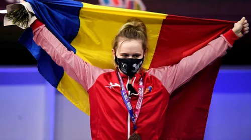 Raluca Olaru, ce performanță! Românca a luat o medalie de aur și una de bronz la Campionatele Europene de haltere