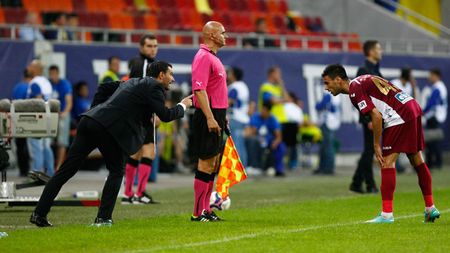 Ultima fază a finalei, "naveta" între extaz și agonie! Aurel Oniță a anulat speranțele CFR-ului, Kapetanos a sărit la bătaie