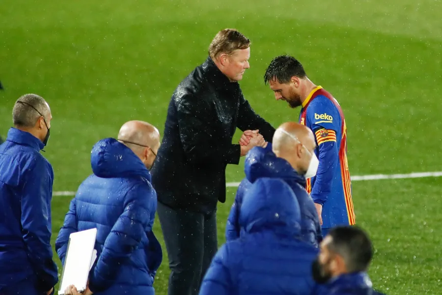 Ronal Koeman regretă că nu a putut colabora mai mult cu Lionel Messi la Barcelona. Sursă foto: Profimedia