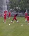 A plouat torențial la reunirea CS Gloria Bistrița. Nicolae Grigore s-a bucurat ca un copil: ”Mi-era dor de băieți, de fotbal, să ne antrenăm”
