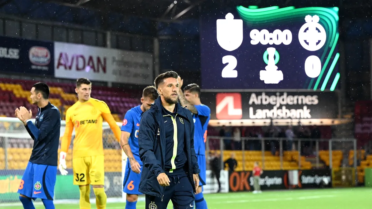 De ce nu a jucat Alex Băluță în Nordsjaelland - FCSB 2-0! Gigi Becali a rămas şocat când a aflat