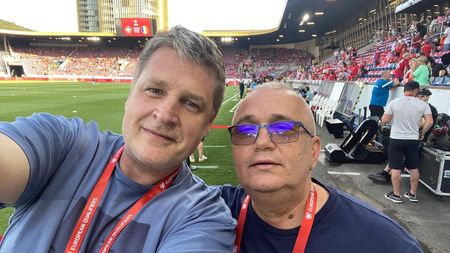 Emil Grădinescu, atac cu talpa în direct la TV la derby-ul FCSB - Dinamo: „Și-a bătut joc de suporteri”. Discursul unic în istoria comentariului sportiv din România