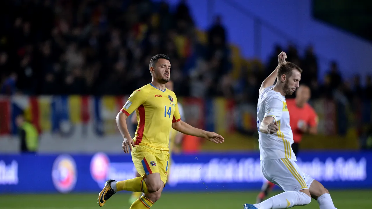 LIVE BLOG | România - Kazahstan 3-1. Ignorați de Daum, Keșeru și Budescu i-au oferit debutul perfect lui Contra. Jucătorul FCSB-ului a fost MVP-ul partidei