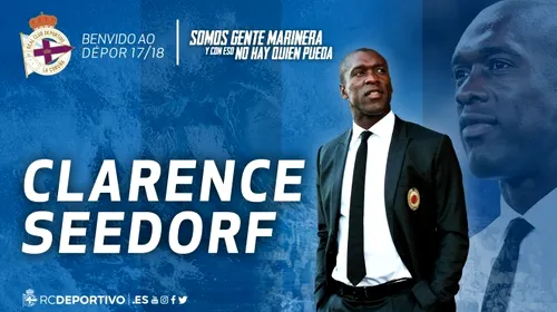 Florin Andone are antrenor nou! Clarence Seedorf a semnat cu Deportivo La Coruna