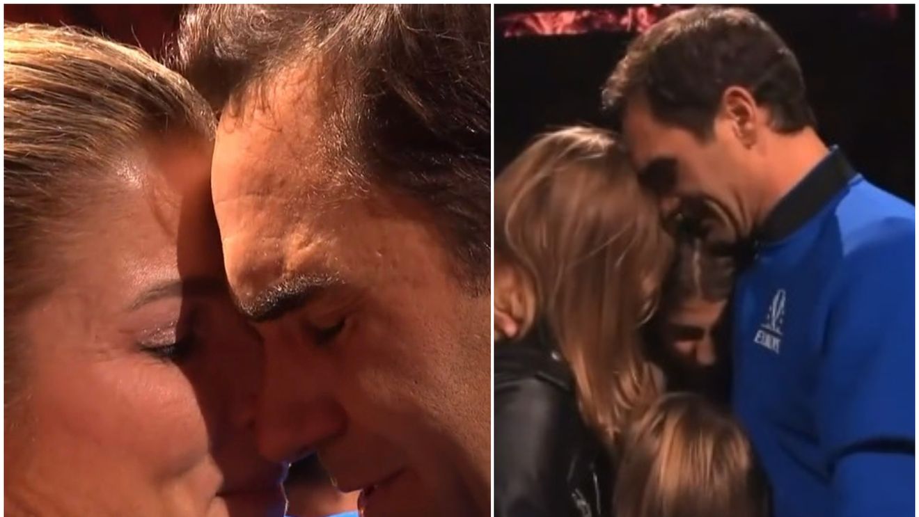 Emoție în stare pură! Ce le-a putut spune Roger Federer soției și copiilor, în timp ce îi ținea în brațe: „Nu sunt supărat, ci fericit!" FOTO & VIDEO
