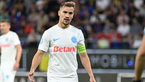 Reacția lui Darius Olaru, după ce Gigi Becali l-a scos la pauză: „Nici colegii mei nu sunt la sută la sută”