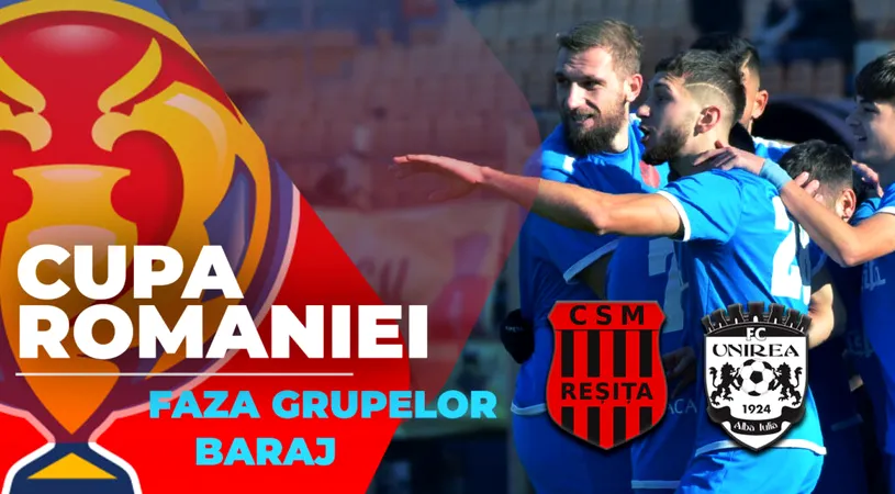ACSM Reșița câștigă, dintr-un penalty acordat ușor, barajul cu CSM Unirea Alba Iulia. Cele două echipe își cunosc traseul către sferturile Cupei României